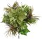 Light Green Pine Pick with Poinsettia Flower, Berries, & Pine Cones | Vibrant Festive Holiday Decor | Trees, Wreaths, & Garlands | Christmas Picks | Home & Office Decor (Set of 24)